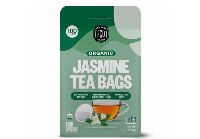 Image: FGO Organic Jasmine Green Tea Bags (100 Count)