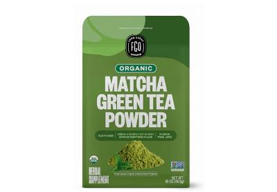 Image: FGO Organic Matcha Green Tea Powder (453g)