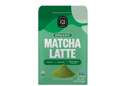 Image: FGO Organic Matcha Latte Powder (453g)