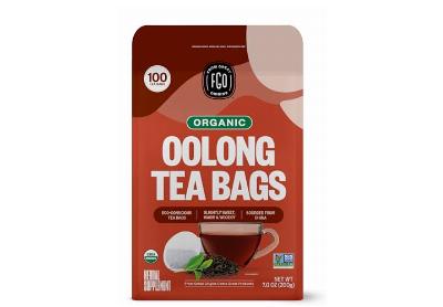 Image: FGO Organic Oolong Tea Bags (100 Count)