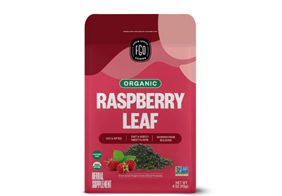 Image: FGO Organic Raspberry Loose Leaf Herbal Tea (453g)