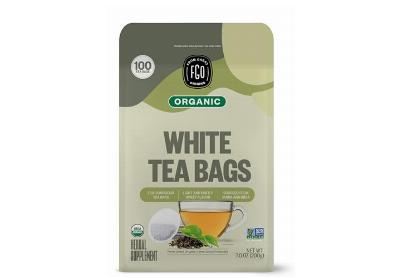 Image: FGO Organic White Tea Bags (100 Count)
