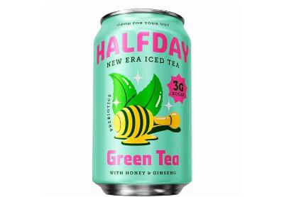 Image: Halfday Prebiotic Green Tea with Honey & Ginseng (355ml)