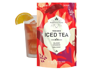 Image: Harney & Sons Blood Orange Herbal Infusion Fresh Brew Iced Tea Bags (15 Count)