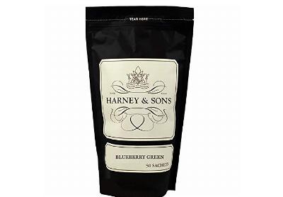 Image: Harney & Sons Blueberry Green Tea Sachets (50 Count) Image: Harney & Sons Blueberry Green Tea Sachets (50 Count)