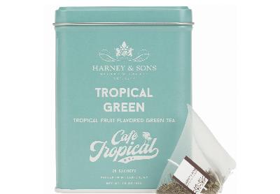 Image: Harney & Sons Cafe Tropical Green Tea Sachets (20 Count)