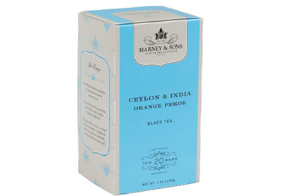 Image: Harney & Sons Ceylon & India Orange Pekoe Black Tea Bags (20 Count)