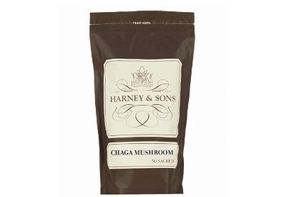 Image: Harney & Sons Chaga Mushroom Herbal Tea Sachets (50 Count)