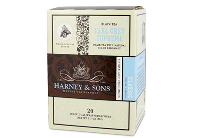 Image: Harney & Sons Classic Earl Grey Supreme Black Tea Sachets (20 Count)