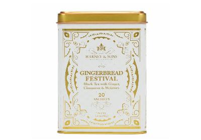 Image: Harney & Sons Gingerbread Festival Black Tea Sachets (20 Count)