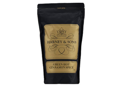 Image: Harney & Sons Green Hot Cinnamon Spice Loose Leaf Green Tea (1Lb)
