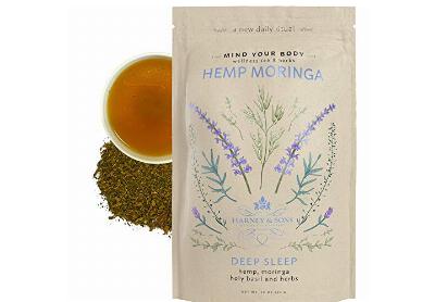 Image: Harney & Sons Hemp Moringa Deep Sleep Herbal Tea (283g)