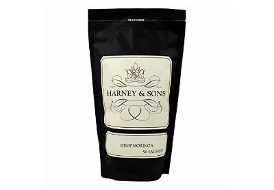 Image: Harney & Sons Hemp Moringa Herbal Tea Sachets (50 Count)