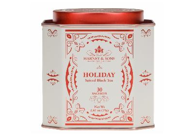 Image: Harney & Sons Holiday Spiced Black Tea Sachets (30 Count)