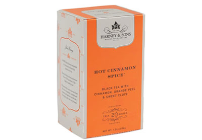 Image: Harney & Sons Hot Cinnamon Spice Black Tea Bags (20 Count) Image: Harney & Sons Hot Cinnamon Spice Black Tea Bags (20 Count)
