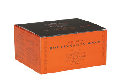 Image: Harney & Sons Hot Cinnamon Spice Black Tea Bags (50 Count) Image: Harney & Sons Hot Cinnamon Spice Black Tea Bags (50 Count)