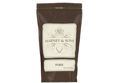 Image: Harney & Sons Paris Black Tea Sachets (50 Count) Image: Harney & Sons Paris Black Tea Sachets (50 Count)