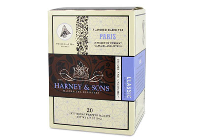 Image: Harney & Sons Paris Black Tea with Currant, Caramel & Citrus Tea Sachets (20 Count)