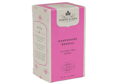 Image: Harney & Sons Raspberry Herbal Tea Bags (20 Count)
