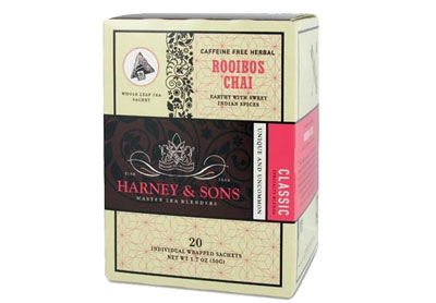 Image: Harney & Sons Rooibos Chai Herbal Tea Sachets (20 Count)