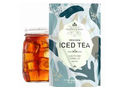 Image: Harney & Sons Soothing Vanilla Black Tea Fresh Brew Iced Tea Bags (15 Count)