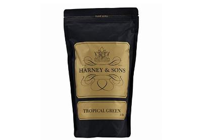 Image: Harney & Sons Tropical Green Loose Leaf Green Tea (1Lb)