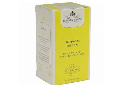 Image: Harney & Sons Tropical Green Tea Bags (20 Count)