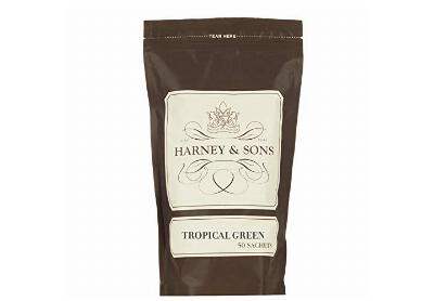 Image: Harney & Sons Tropical Green Tea Sachets (50 Count) Image: Harney & Sons Tropical Green Tea Sachets (50 Count)