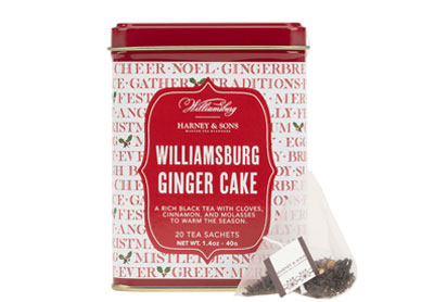 Image: Harney & Sons Williamsburg Ginger Cake Black Tea Sachets (20 Count)