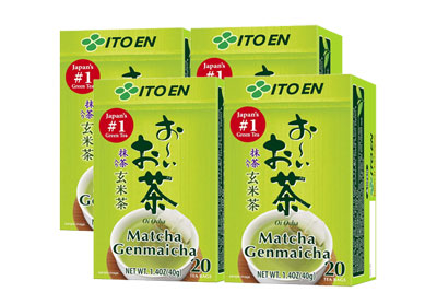 Image: Ito En Oi Ocha Matcha Genmaicha Tea Bags (20 x 4 Pack) Image: Ito En Oi Ocha Matcha Genmaicha Tea Bags (20 x 4 Pack)