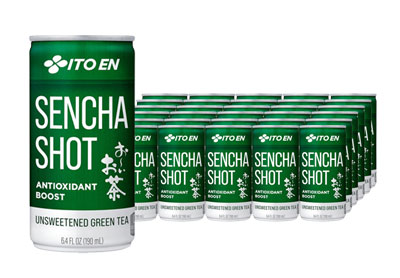 Image: Ito En Sencha Shot Antioxidant Boot Unsweetened Green Tea (190ml x 30 Pack)