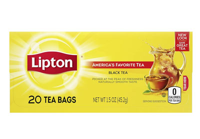 Image: Lipton Black Tea Bags (20 Count)
