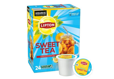 Image: Lipton Iced Tea Southern Sweet Black Tea K-cup Pods (24 Count)