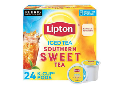 Image: Lipton Iced Tea Southern Sweet Tea K-cup Pods (24 Count)