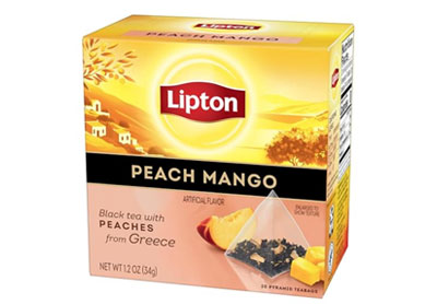 Image: Lipton Peach Mango Black Tea Pyramid Tea Bags (20 Count)