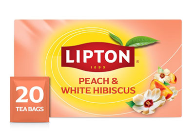 Image: Lipton Peach Paradise Herbal Tea Bags (20 Count) Image: Lipton Peach Paradise Herbal Tea Bags (20 Count)