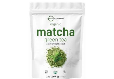 Image: Micro Ingredients Organic Matcha Green Tea Premium First Harvest (2Lb)