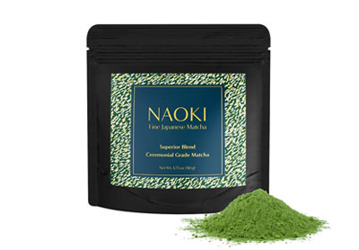 Image: Naoki Fine Japanese Matcha Superior Blend Ceremonial Grade (50g)