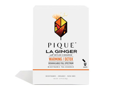 Image: Pique La Ginger with Ceylon Cinnamon Herbal Tea Sachets (28 Count)
