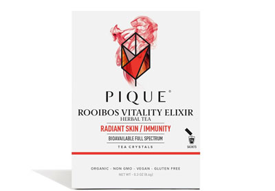 Image: Pique Rooibos Vitality Elixir Herbal Tea Sachets (14 Count)