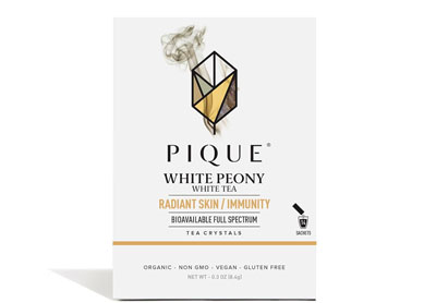 Image: Pique White Peony White Tea Sachets (14 Count)