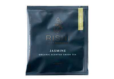 Image: Rishi Jasmine Organic Scented Green Tea Sachets (50 Count)
