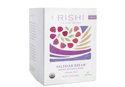 Image: Rishi Valerian Dream Organic Botanical Blend Herbal Tea Sachets (15 Count)