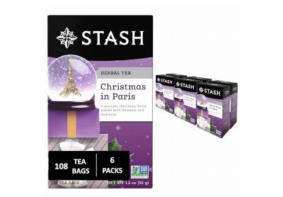 Image: Stash Tea Christmas in Paris Herbal Tea Bags (18 x 6 Pack)