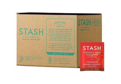 Image: Stash Tea Cinnamon Apple Chamomile Herbal Tea Bags (100 Count)