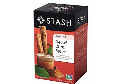 Image: Stash Tea Decaf Chai Spice Black Tea Bags (18 Count)