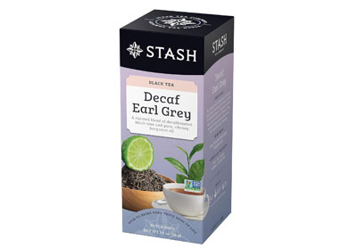 Image: Stash Tea Decaf Earl Grey Black Tea Bags (30 Count)