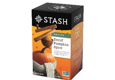 Image: Stash Tea Decaf Pumpkin Spice Black Tea Bags (18 Count)