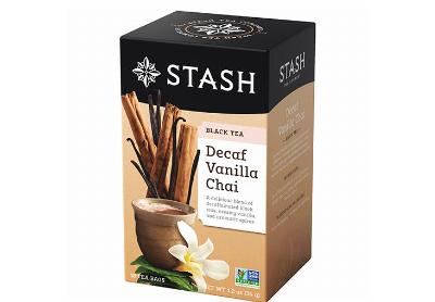 Image: Stash Tea Decaf Vanilla Chai Black Tea Bags (18 Count)
