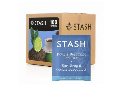 Image: Stash Tea Double Bergamot Earl Grey Black Tea Bags (100 Count) Image: Stash Tea Double Bergamot Earl Grey Black Tea Bags (100 Count)